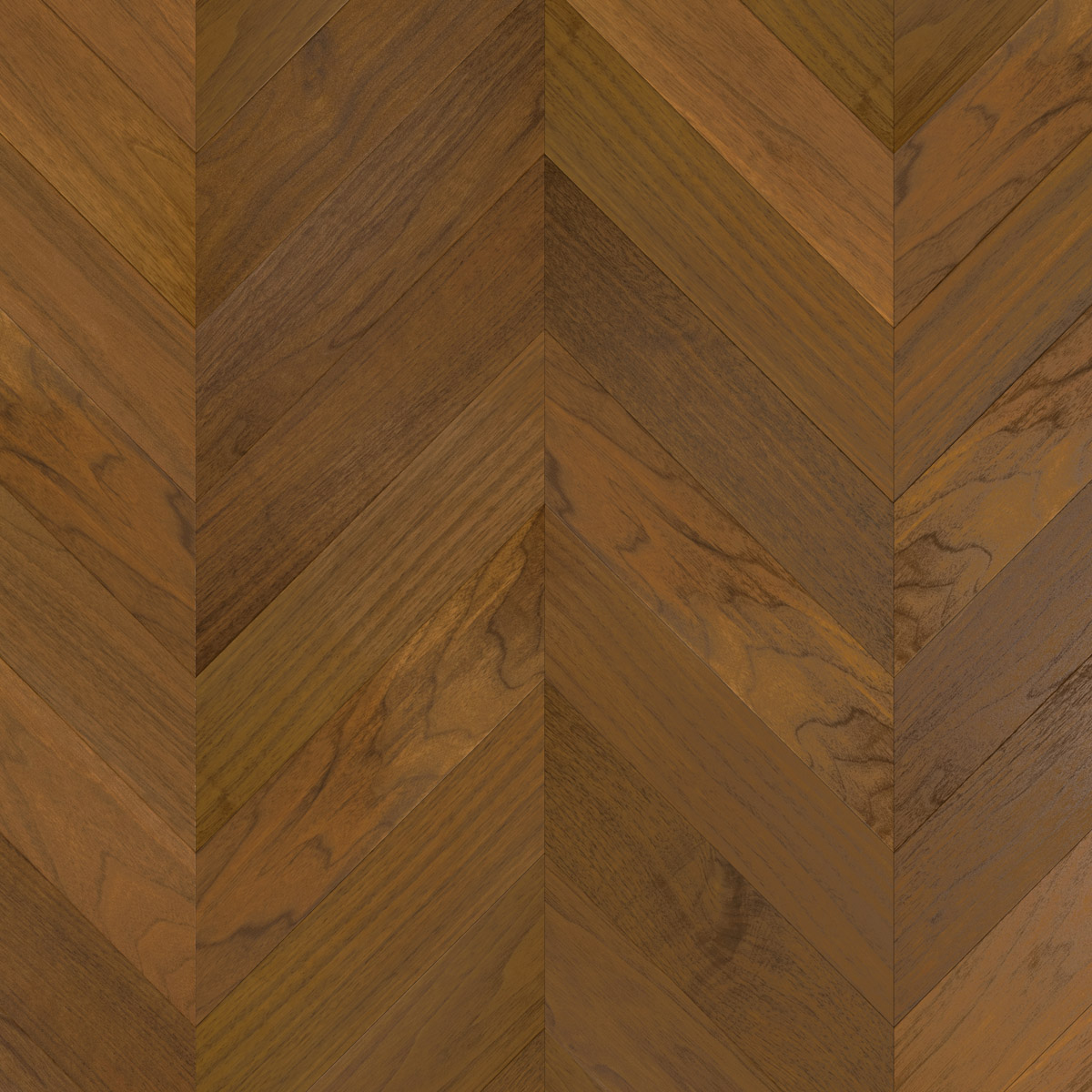 Кварцевый паркет Quartz Parquet Французская ёлка 99-400-29 Орех Американский